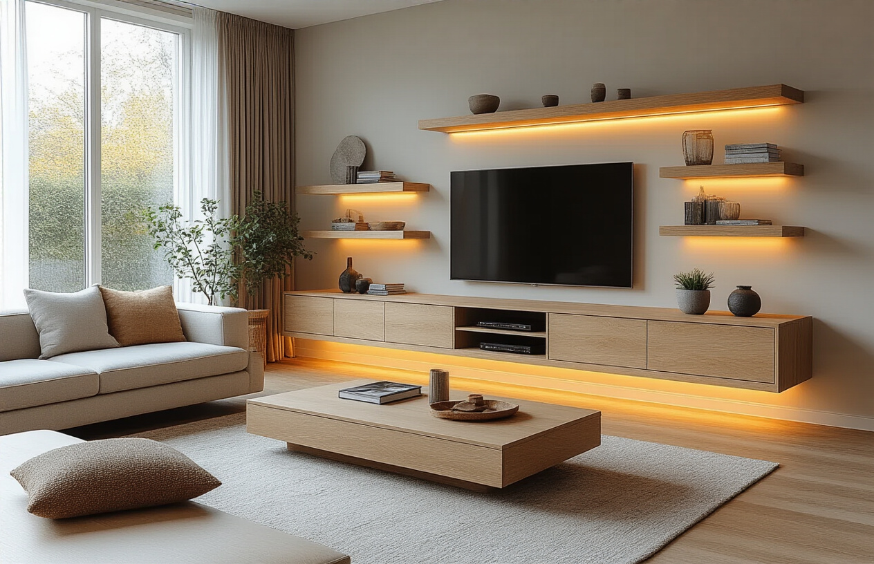 Applications of White Oak Veneer in Interior Design