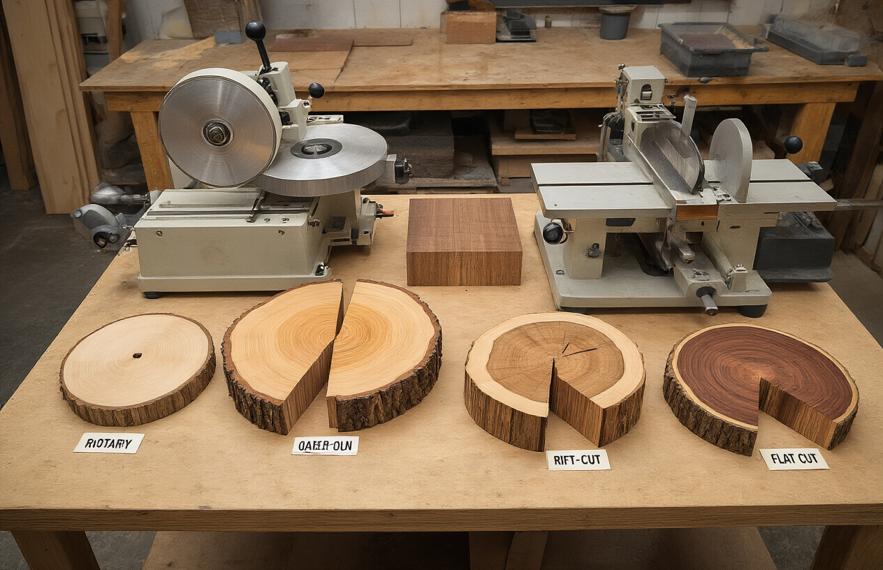 Veneer Cutting Techniques