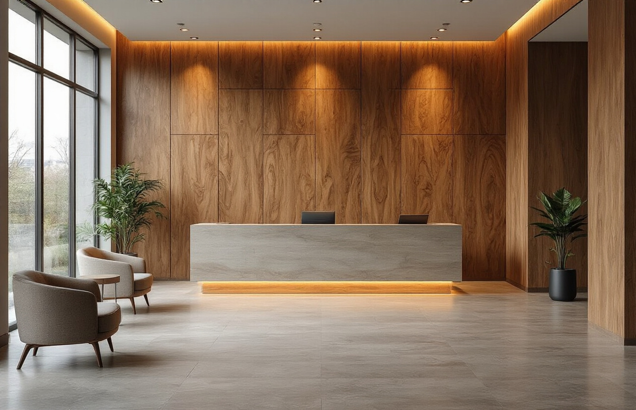 Veneer Panels in Interior Architecture