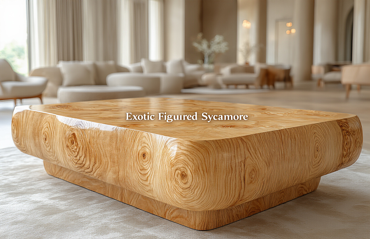 Natural Figured Sycamore Veneer