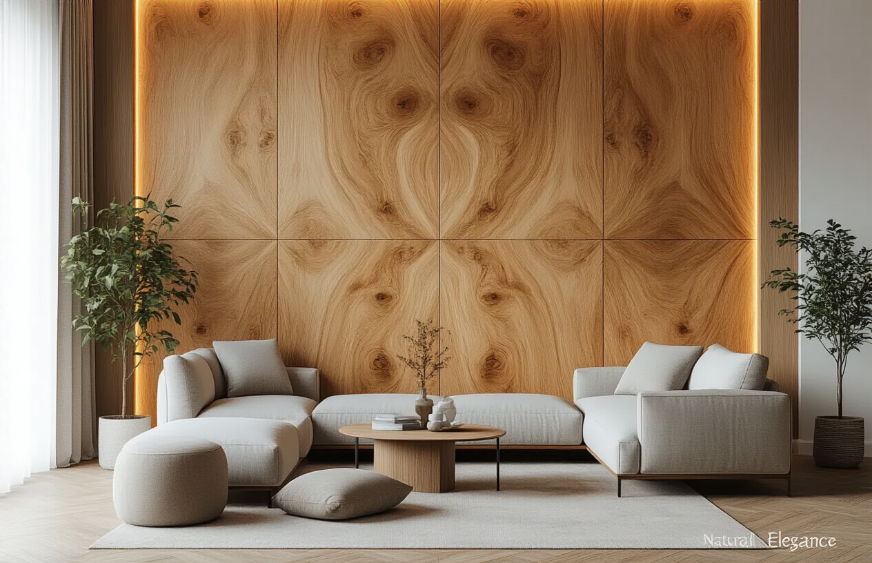 10 Stunning Wall Designs Using Natural Wood Veneer