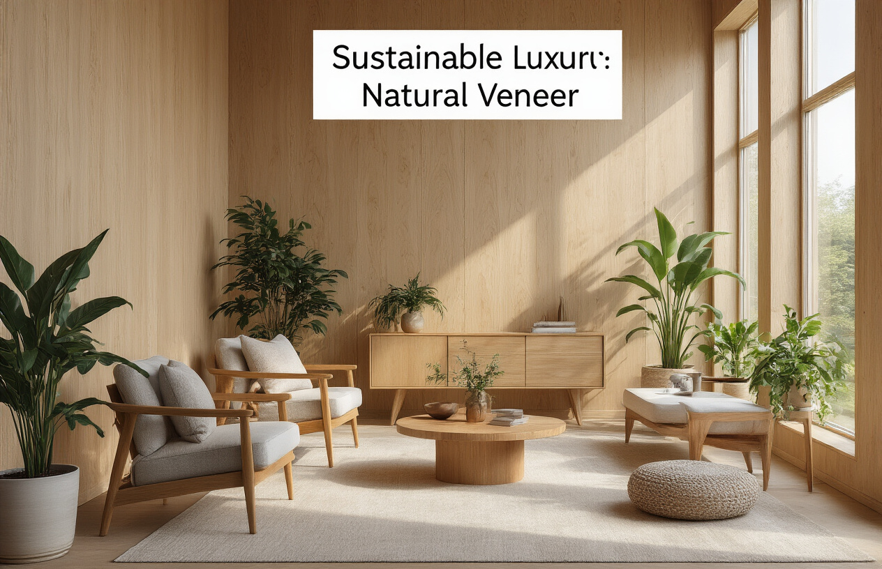 Why Natural Veneer is a Sustainable Choice for Modern Interiors