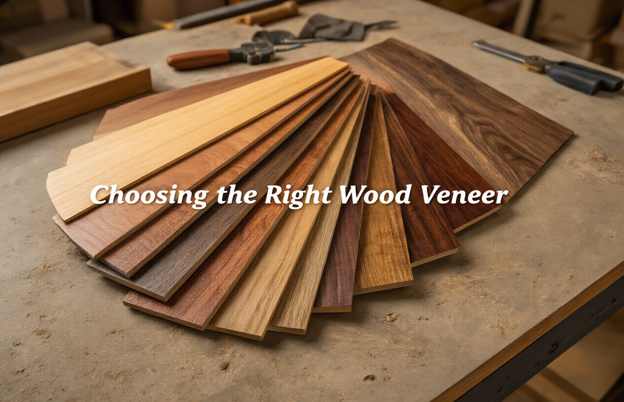 Complete Guide to Choosing the Right Natural Wood Veneer for Your Project